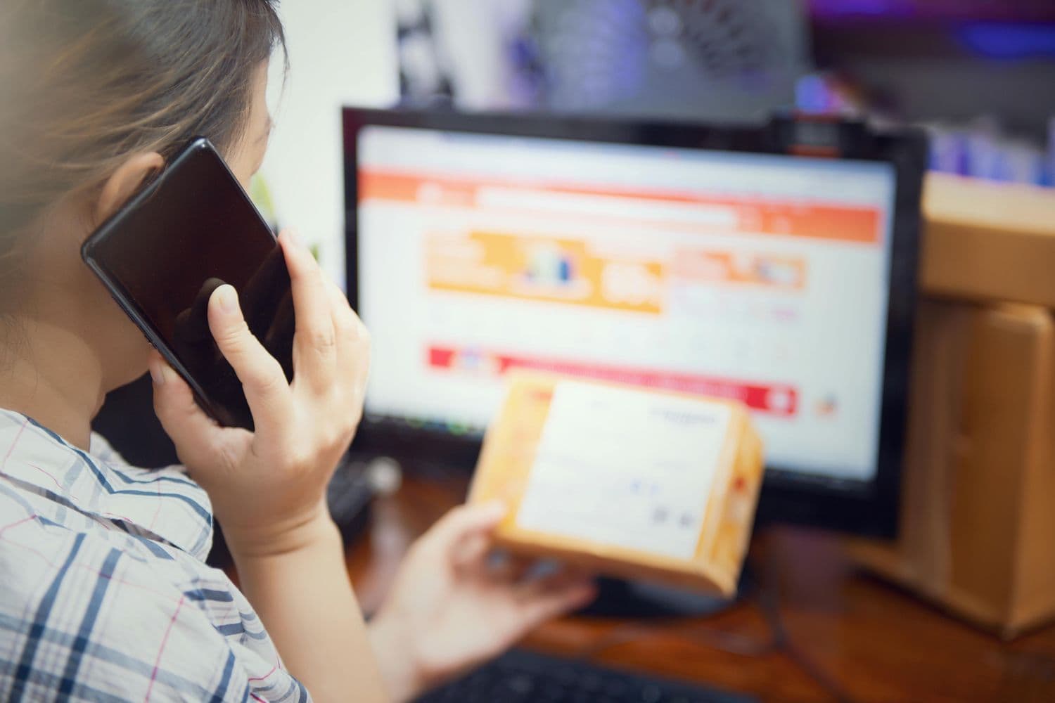 Real-time order tracking system